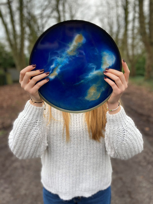 Serveerschaal Anna - Blauw