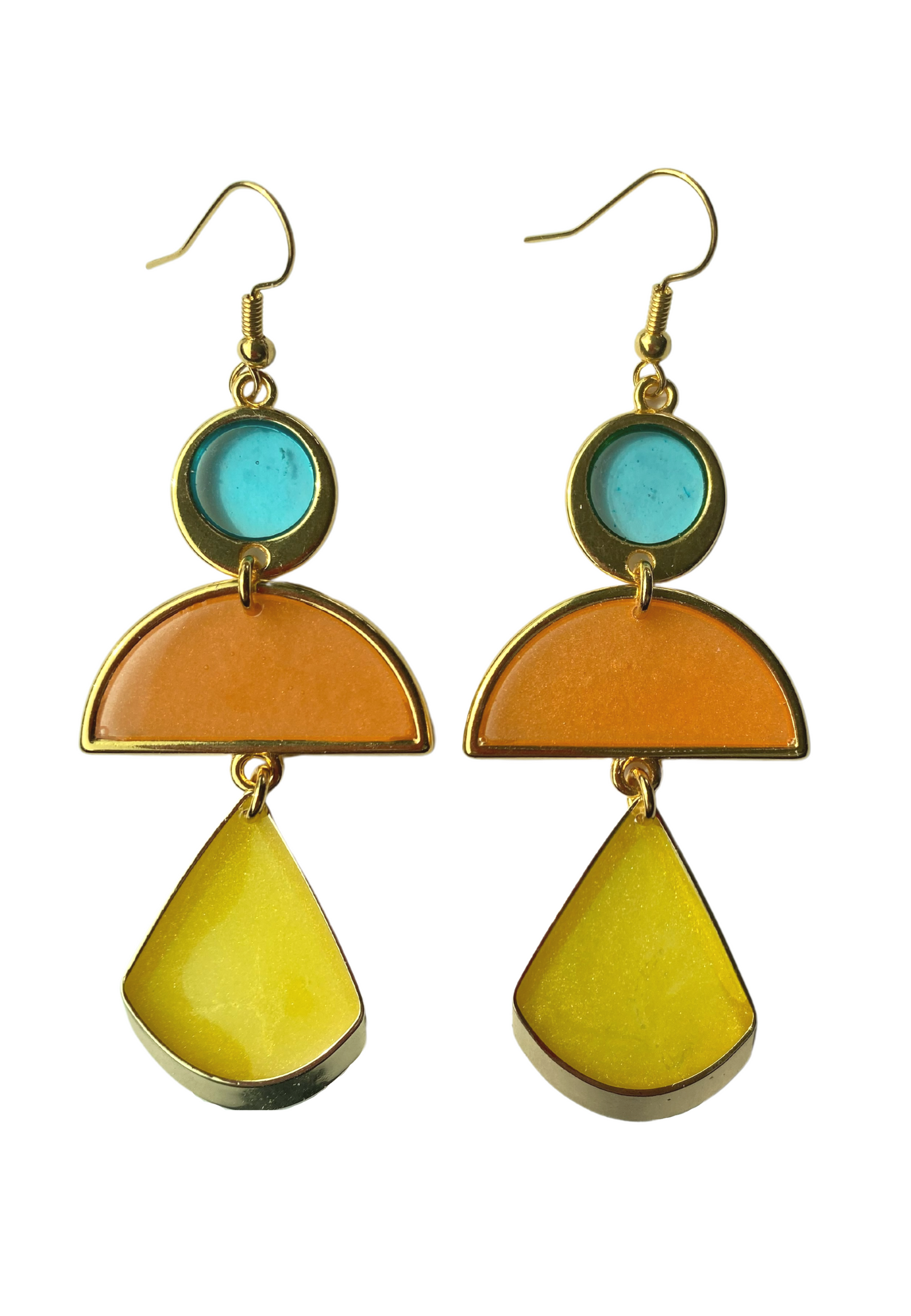 Moderne kroonluchteroorstekers, oranje