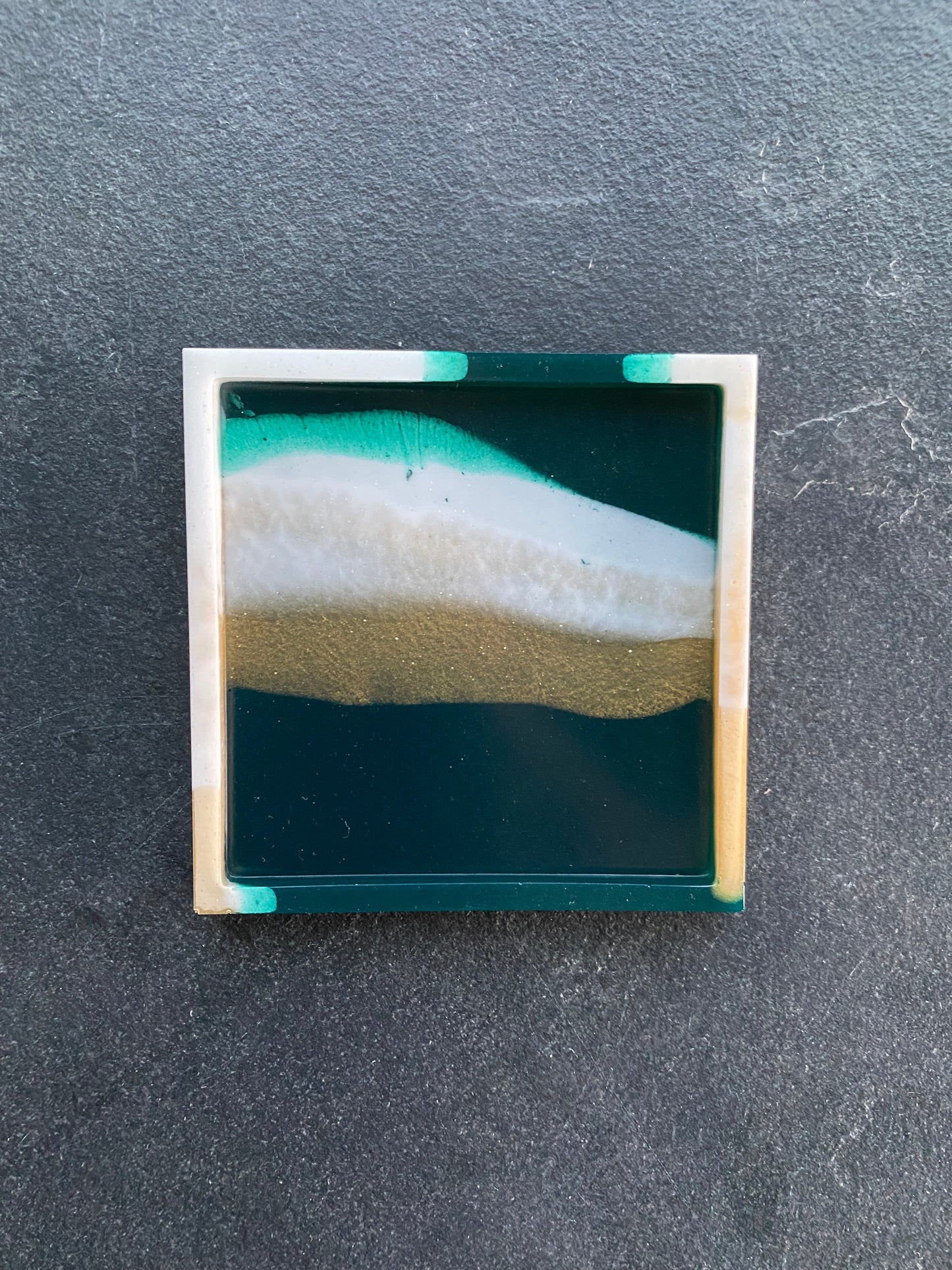 Aline - Onderlegger - Vierkant - Rood