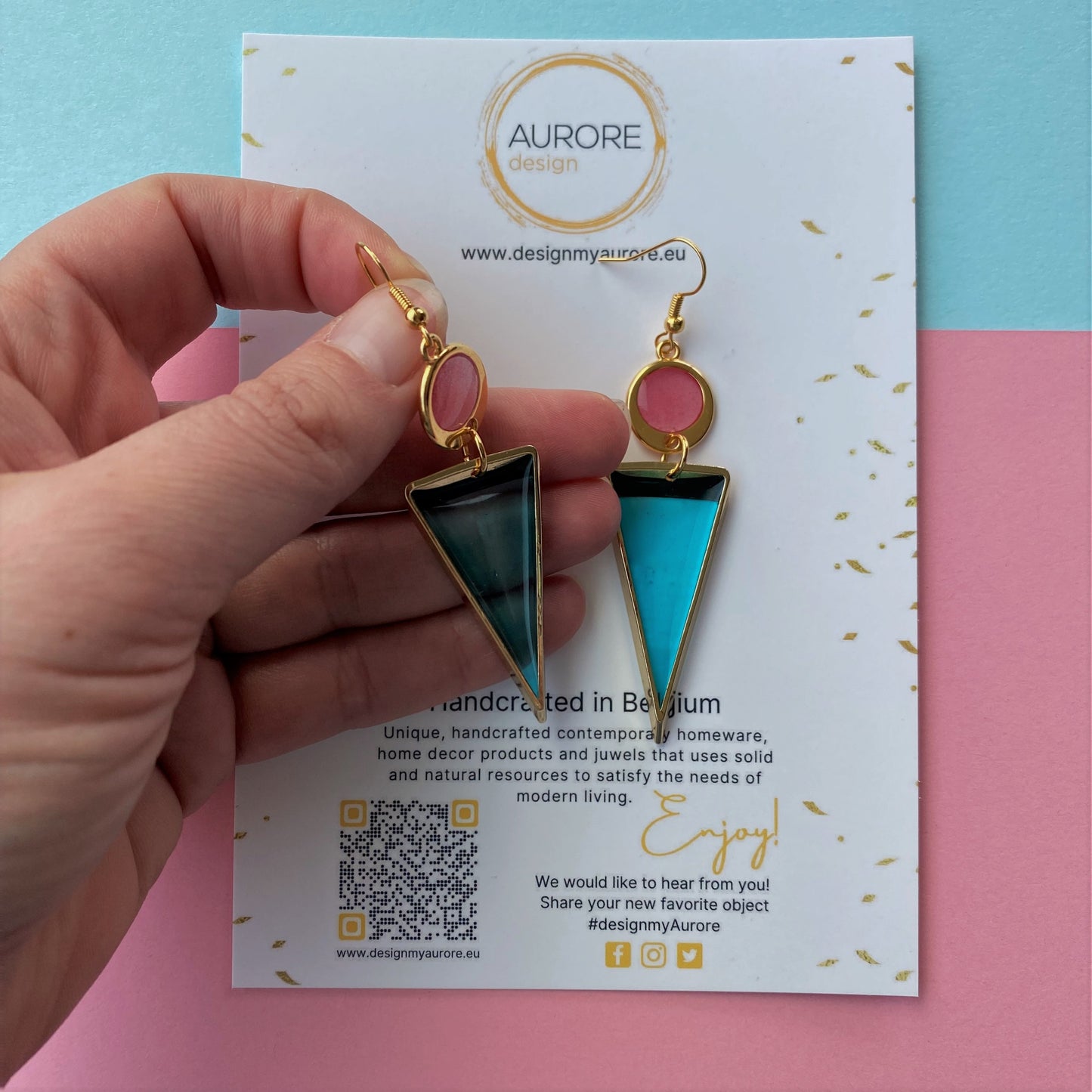 Throwback to the nineties, blauw