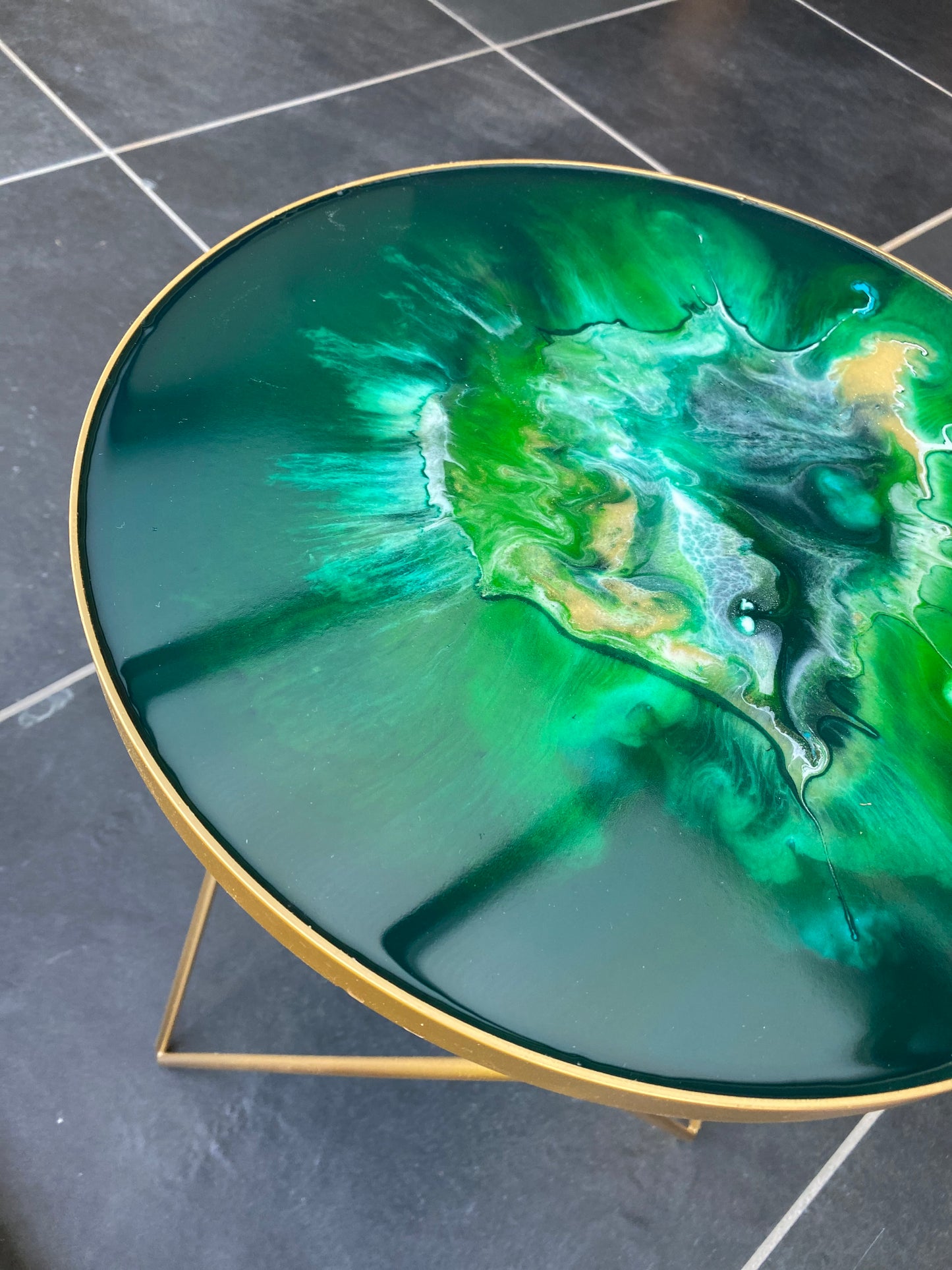 Bijzettafel August - Groen