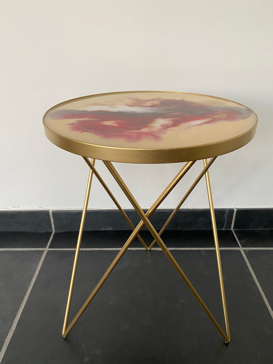 Bijzettafel August - Roze